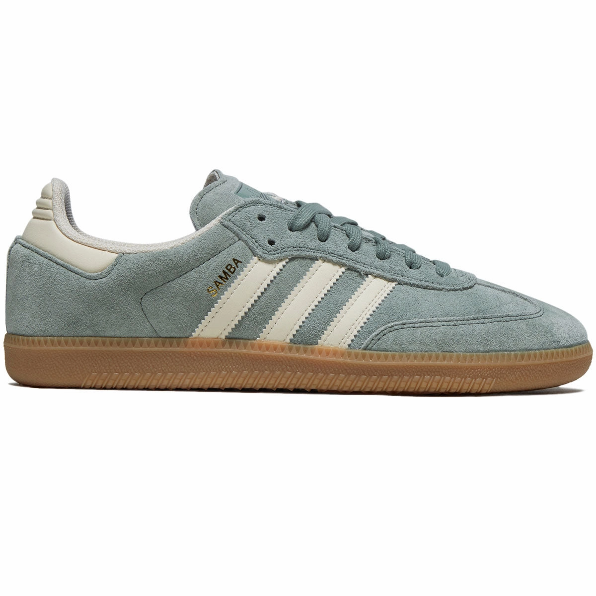 Product Care Adidas Samba Adv Shoes - Silver Green/Wonder Wheat/Gold Metallic Workwear