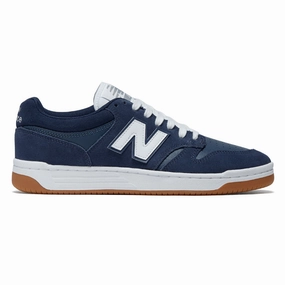 Product Care New Balance 480 Shoes - Navy/White Lace Trim