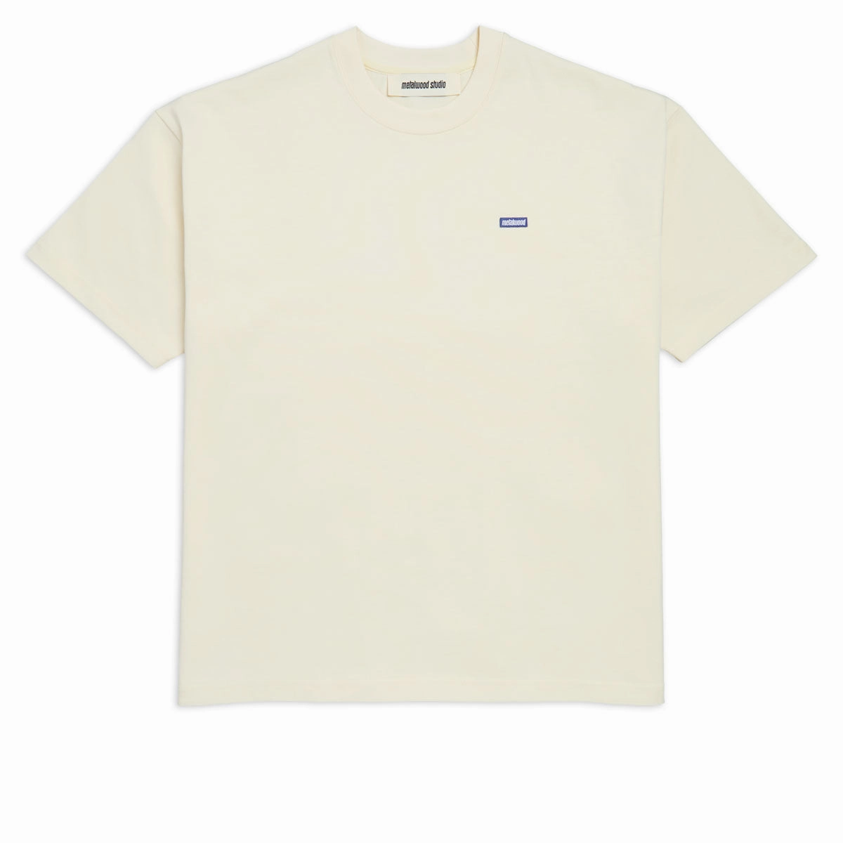 Programming Tools Metalwood Heavyweight Mini Metal Logo T-Shirt - Bone II Razors