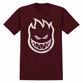 Programming Tools Spitfire Youth Bighead T-Shirt - Maroon/White Furniture