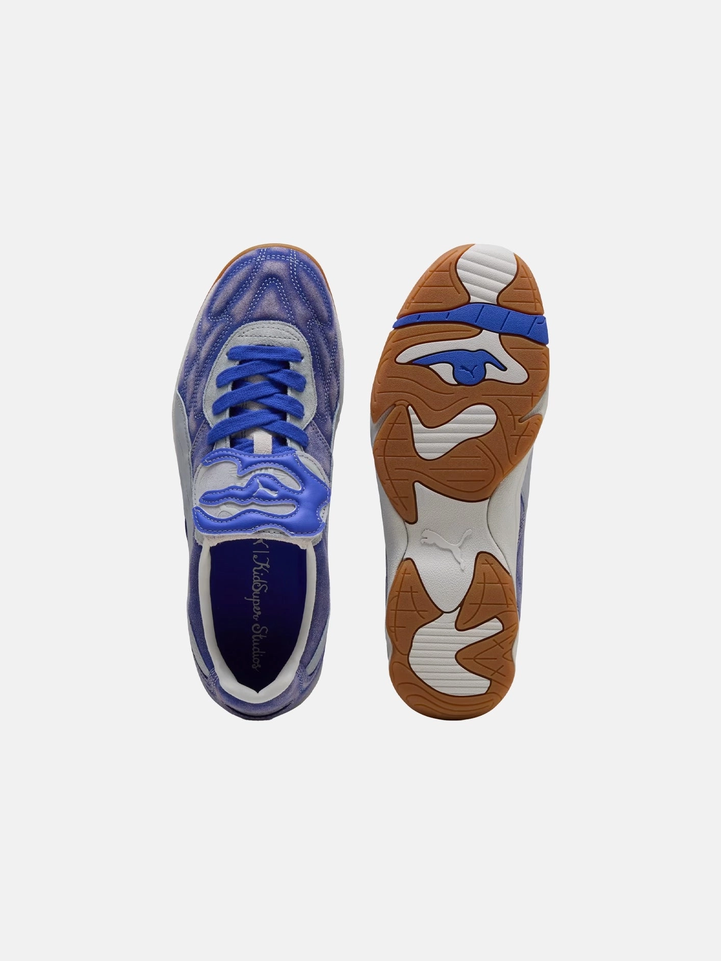 Puma x KidSuper King Indoor "Dart Blue" Travel Glide