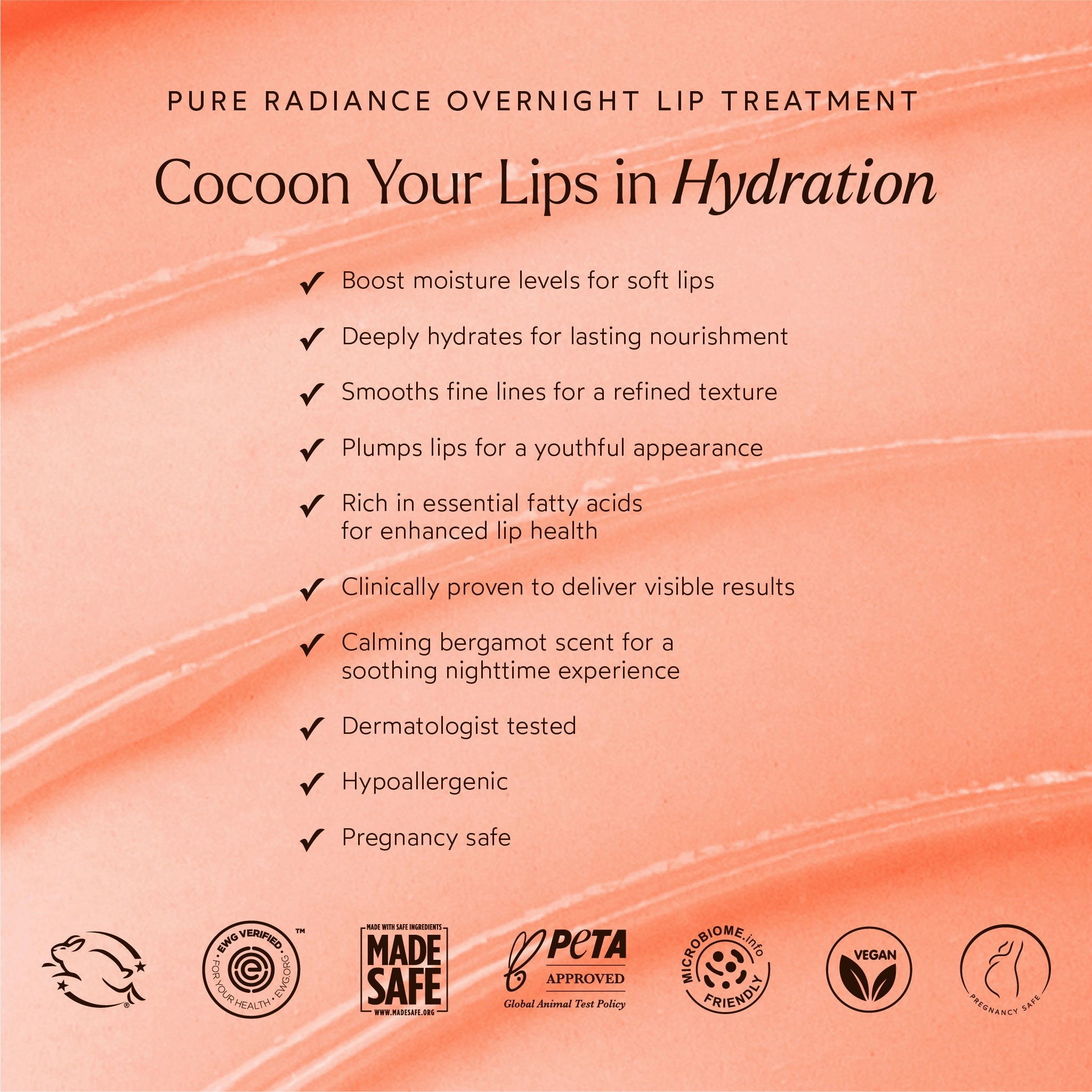 Pure Radiance Overnight Lip Treatment