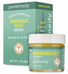 Puremedy Hemorrhoid Relief Ointment, 1 Ounce