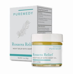 Puremedy Rosacea Relief Night Balm, 1 Ounce