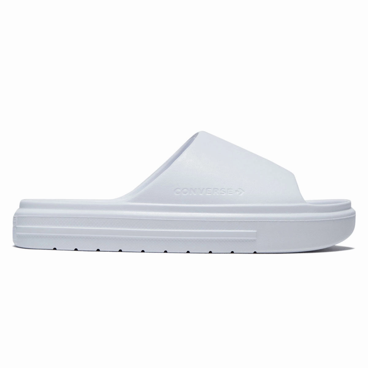 Puzzles Converse Essential Slide Sandals - White/White/White Computers