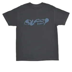 Quasi Blot T-Shirt - Faded Black Floor Mats Workout Clothes