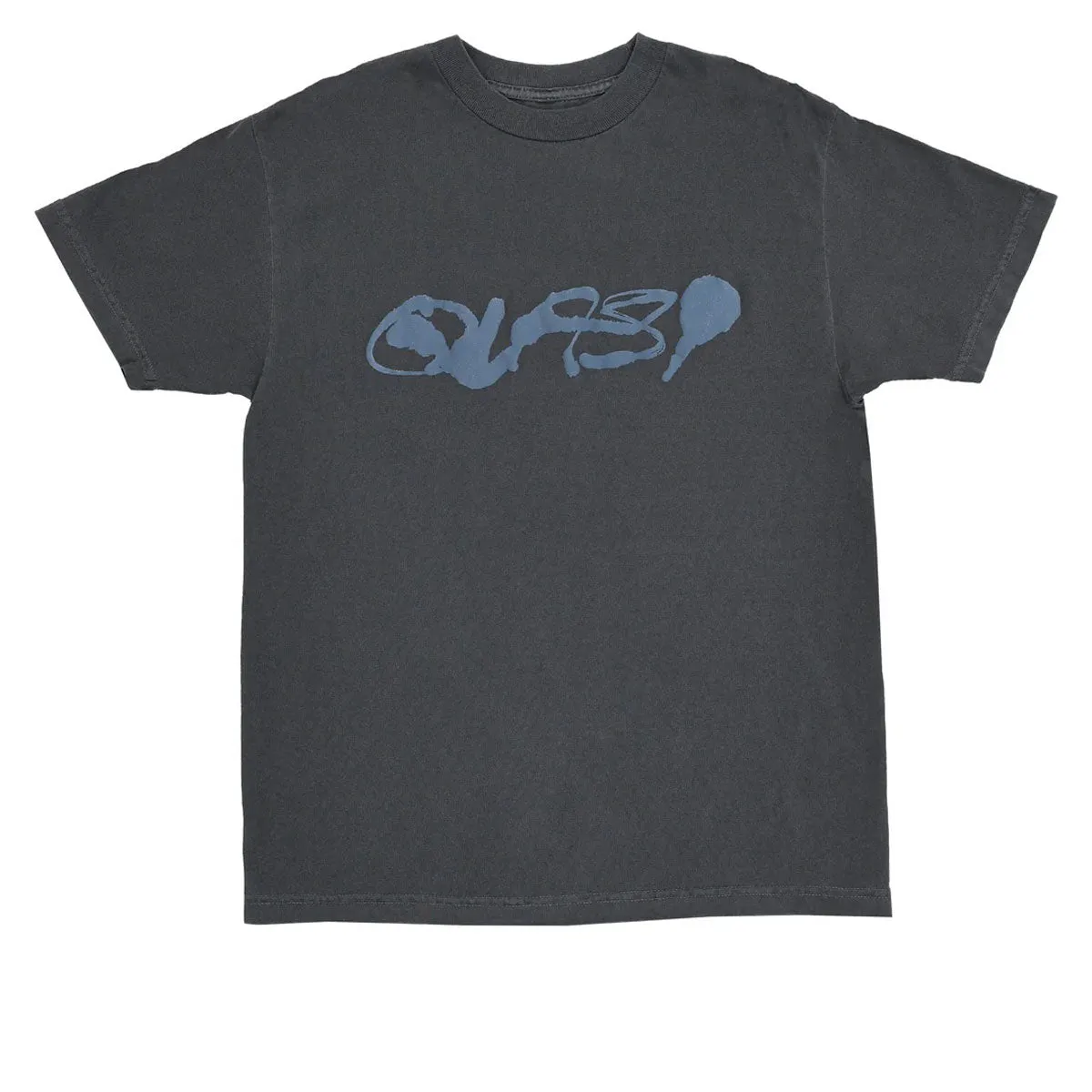 Quasi Blot T-Shirt - Faded Black Floor Mats Workout Clothes