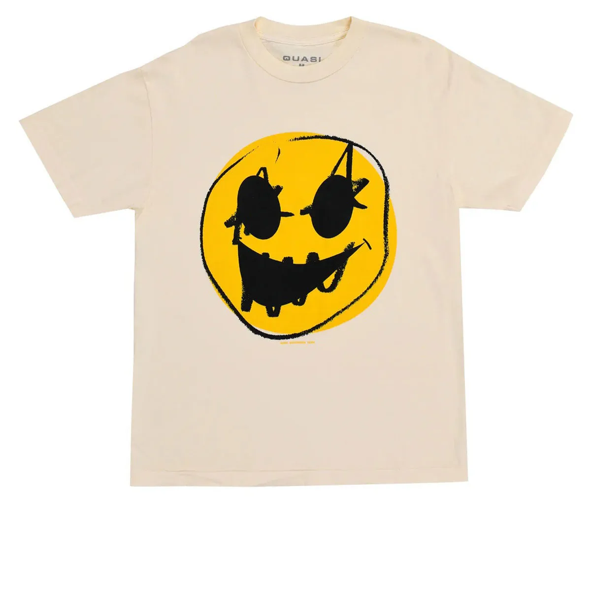Quasi Haha T-Shirt - Faded Cream Comics Cruise Ships