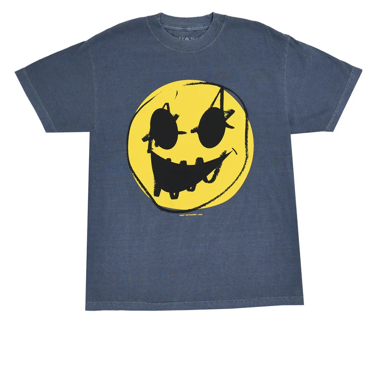 Quasi Haha T-Shirt - Faded Navy Tape Souvenirs
