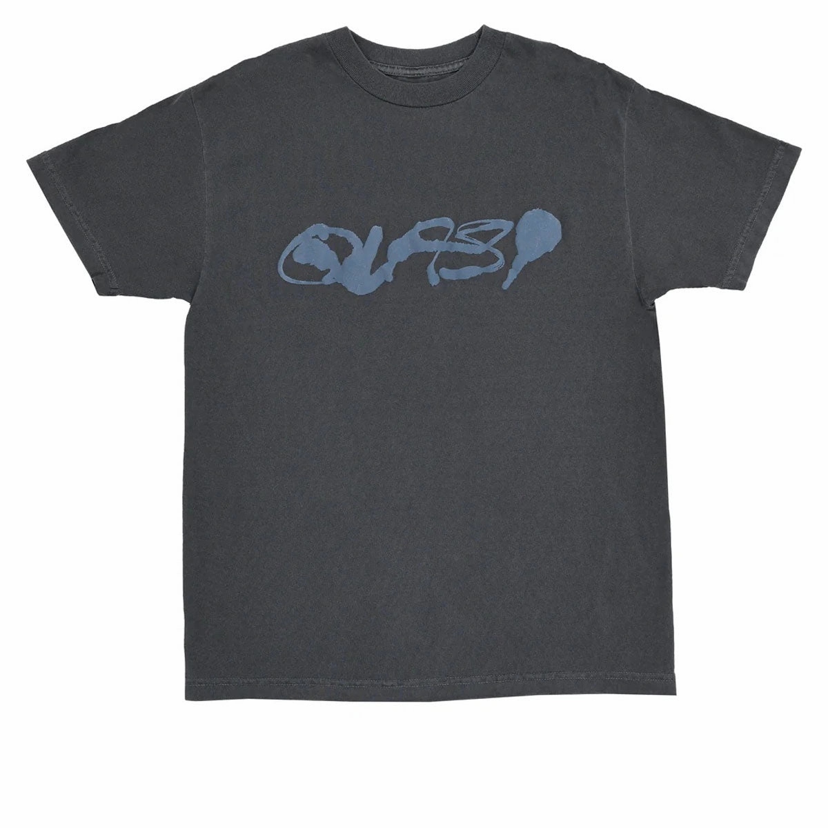 Quasi Blot T-Shirt - Faded Black Floor Mats Workout Clothes