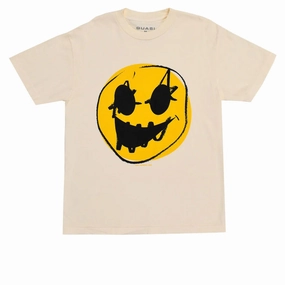 Quasi Haha T-Shirt - Faded Cream Comics Cruise Ships