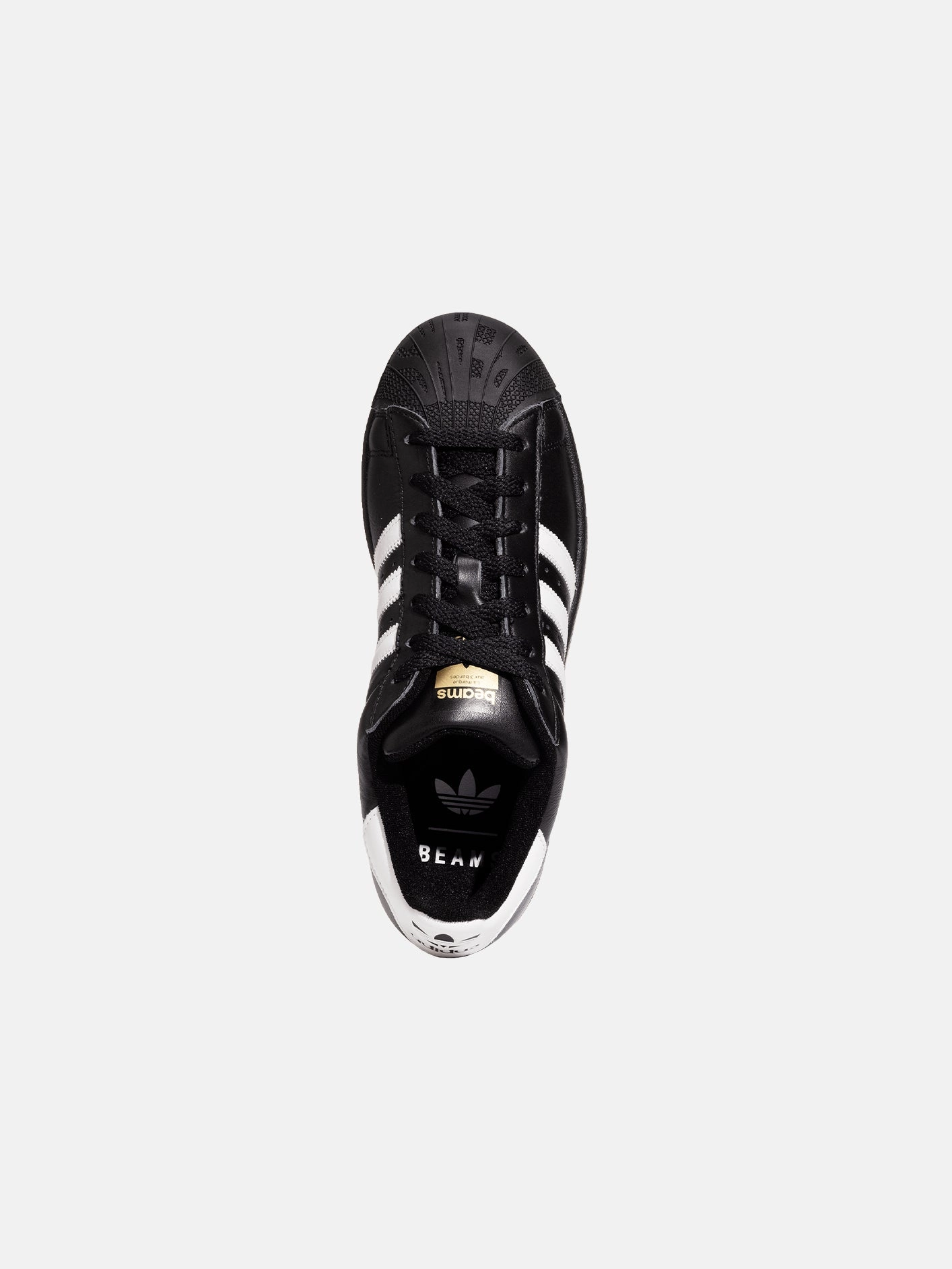 Quick Step-In-Out adidas Consortium x Beams Superstar "Core Black/White"