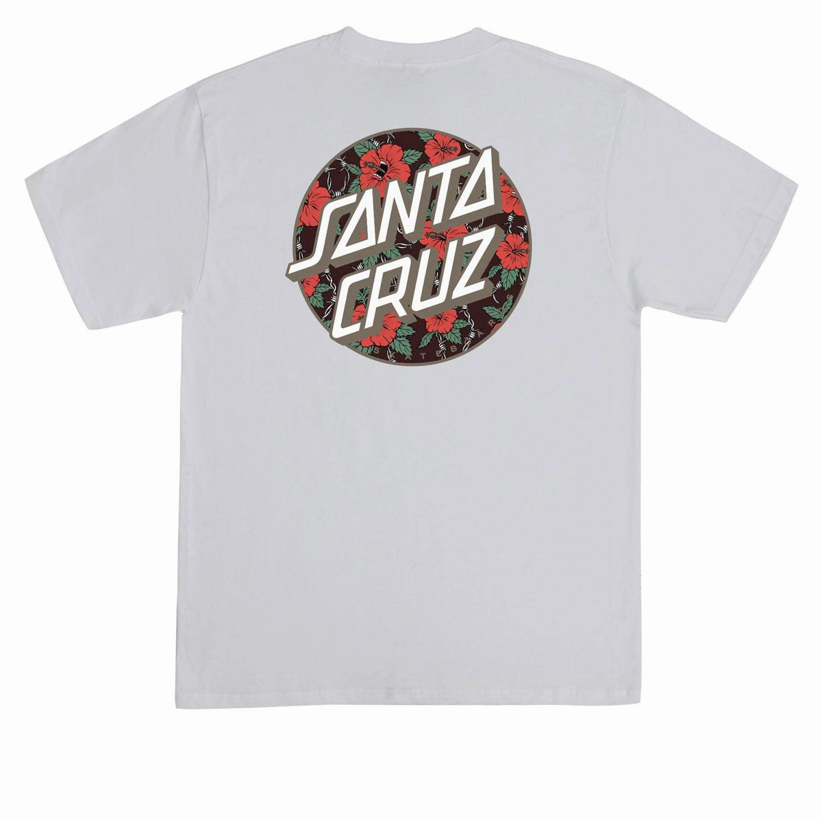 Ratings Santa Cruz Screaming Hibiscus Dot T-Shirt - Ash Women's Grooming