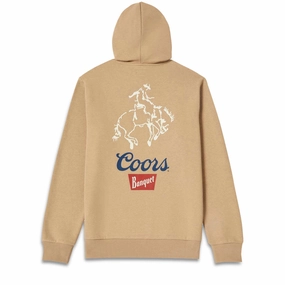 Razors Brixton x Coors Colt Hoodie - Sand Health Monitors