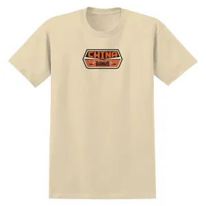 Real China Banks T-Shirt - Cream Coins Sporting Events