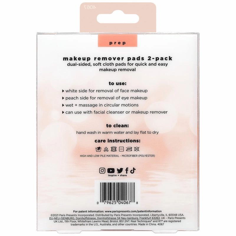Real Techniques Reusable Make-Up Remover Pads X2