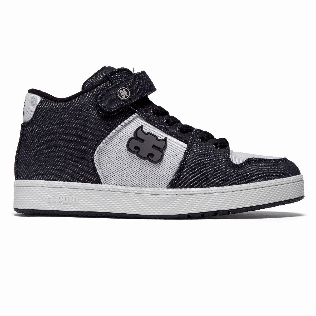 Recycled Fabrics IPath Grasshopper Shoes - Black Denim/Hemp Plants