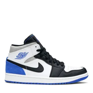 NIKE AIR JORDAN1 MID SE ROYAL BLUE UNION - Flexible Cushioning