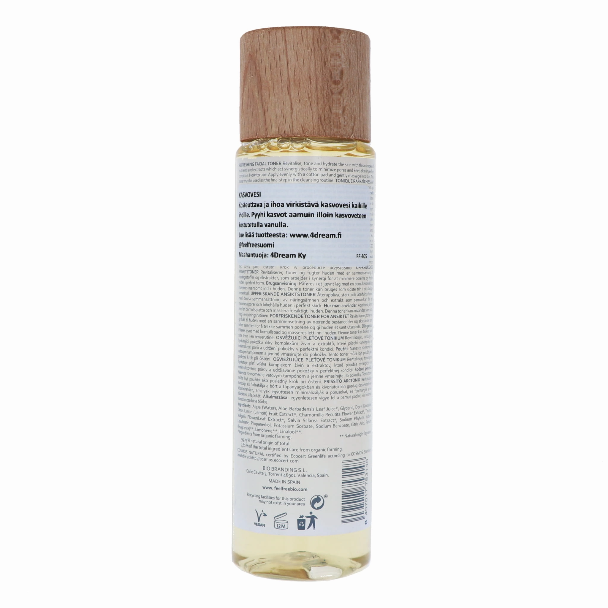 Refreshing Facial Toner, 200ml