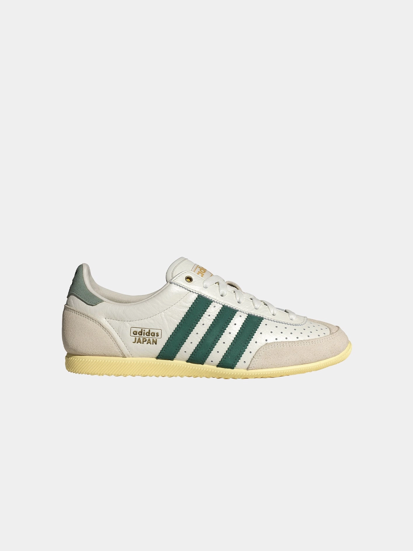 School Go Japan "Off White/Collegiate Green"