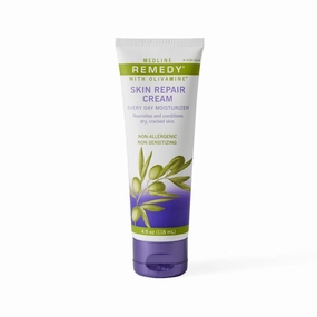 Remedy Olivamine Skin Repair Cream 4 Ounce Tube Pack of 3