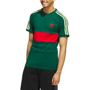 Restaurant Equipment Adidas 3s Panel T-Shirt - Core Green/Better Scarlet Organic Food