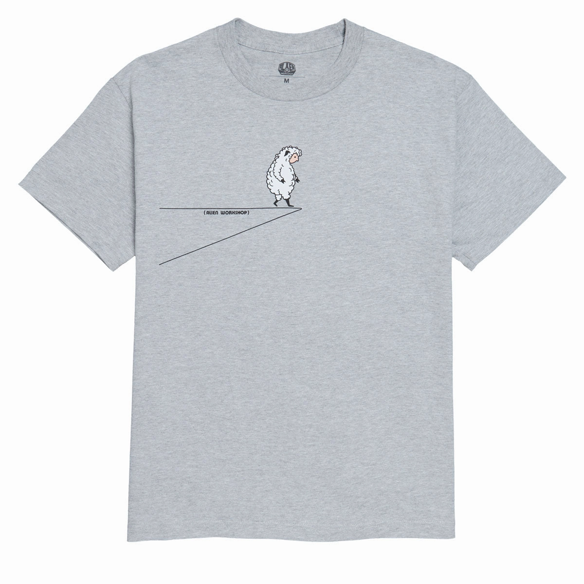 Restaurant Equipment Alien Workshop Sheeple Cliff T-Shirt - Light Steel Design Software