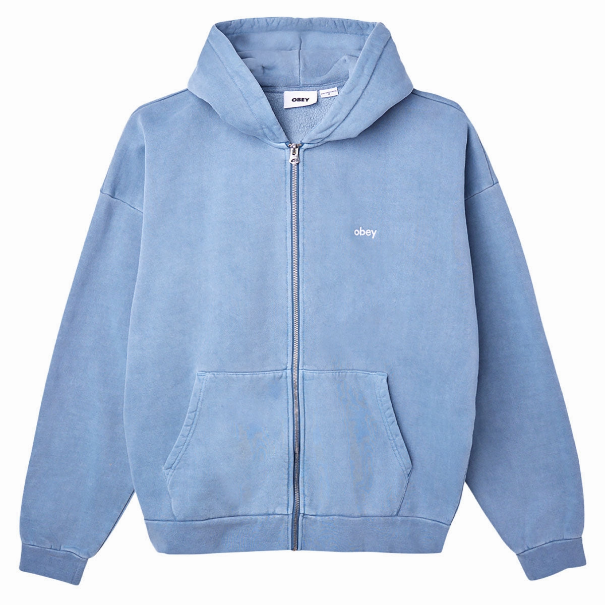 Restaurant Equipment Obey Lowercase Pigment Zip Hoodie - Pigment Coronet Blue Console Games