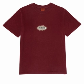 Restaurant Equipment Rhythm Ellipse Sun T-Shirt - Merlot Educational Games