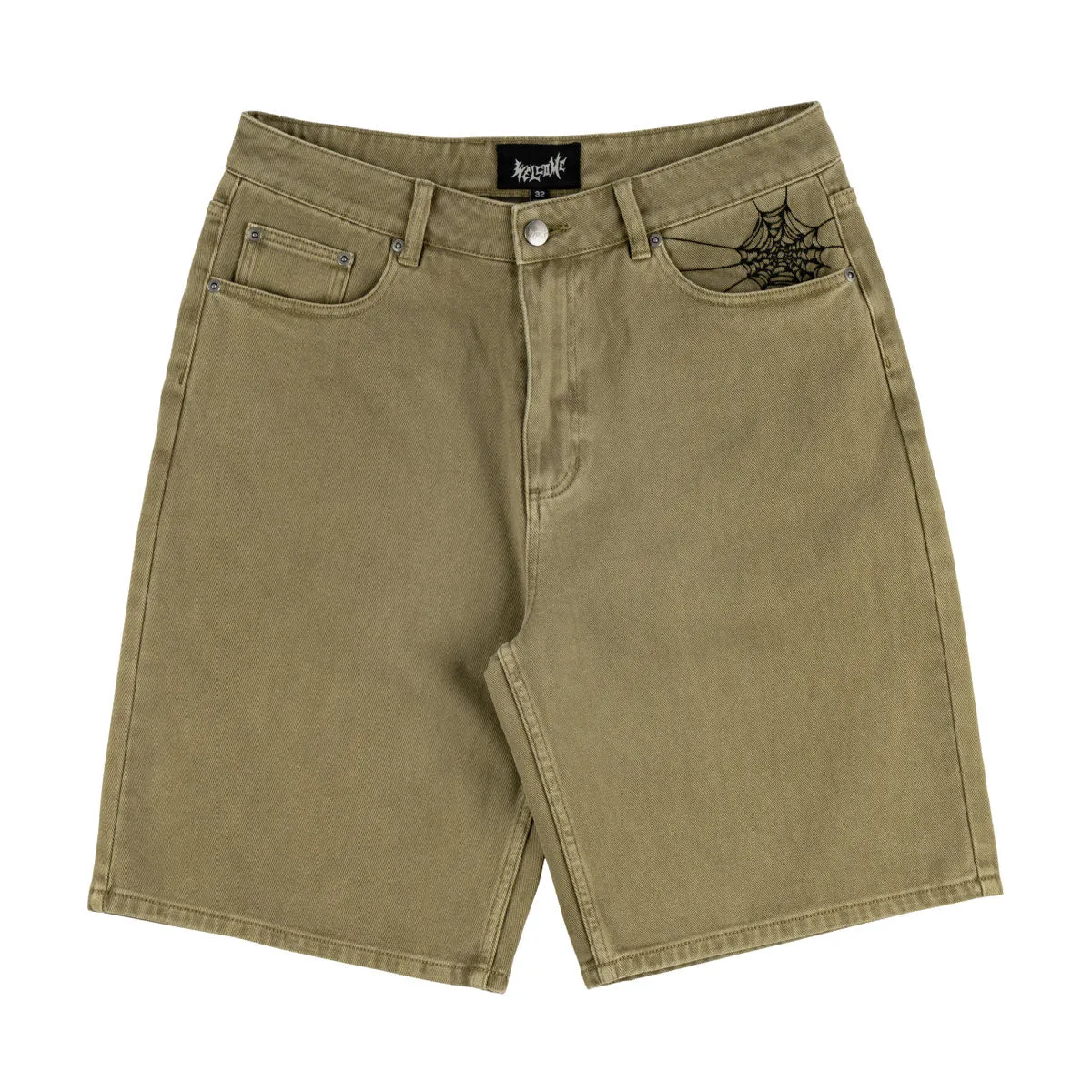 Retail Welcome Chasm Baggy Denim Shorts - Cedar Beauty Tools