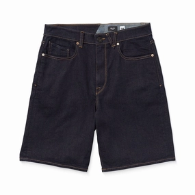 Retro Fashion Volcom Billow Denim Shorts - Rinse Yu-Gi-Oh!