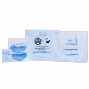 Reusable Silicone Sheet Mask Set For Eyes and Face