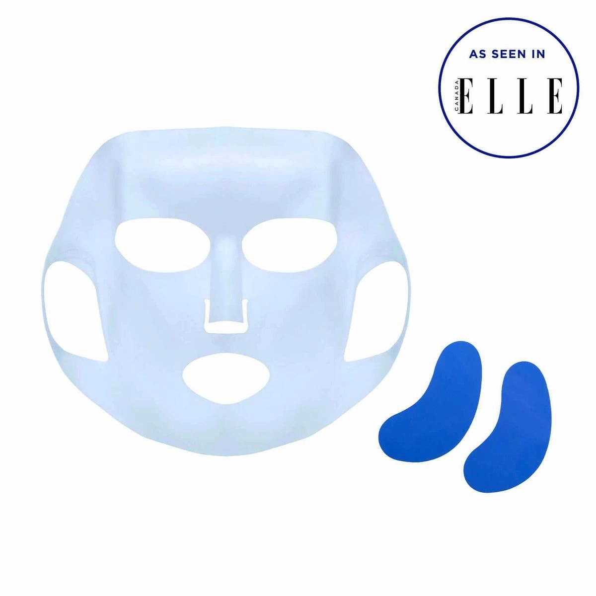 Reusable Silicone Sheet Mask Set For Eyes and Face