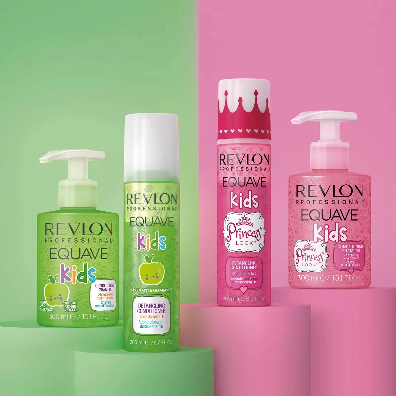 REVLON PROFESSIONAL EQUAVE KIDS?Green Apple Fragrance Leave In Detangling Conditioner