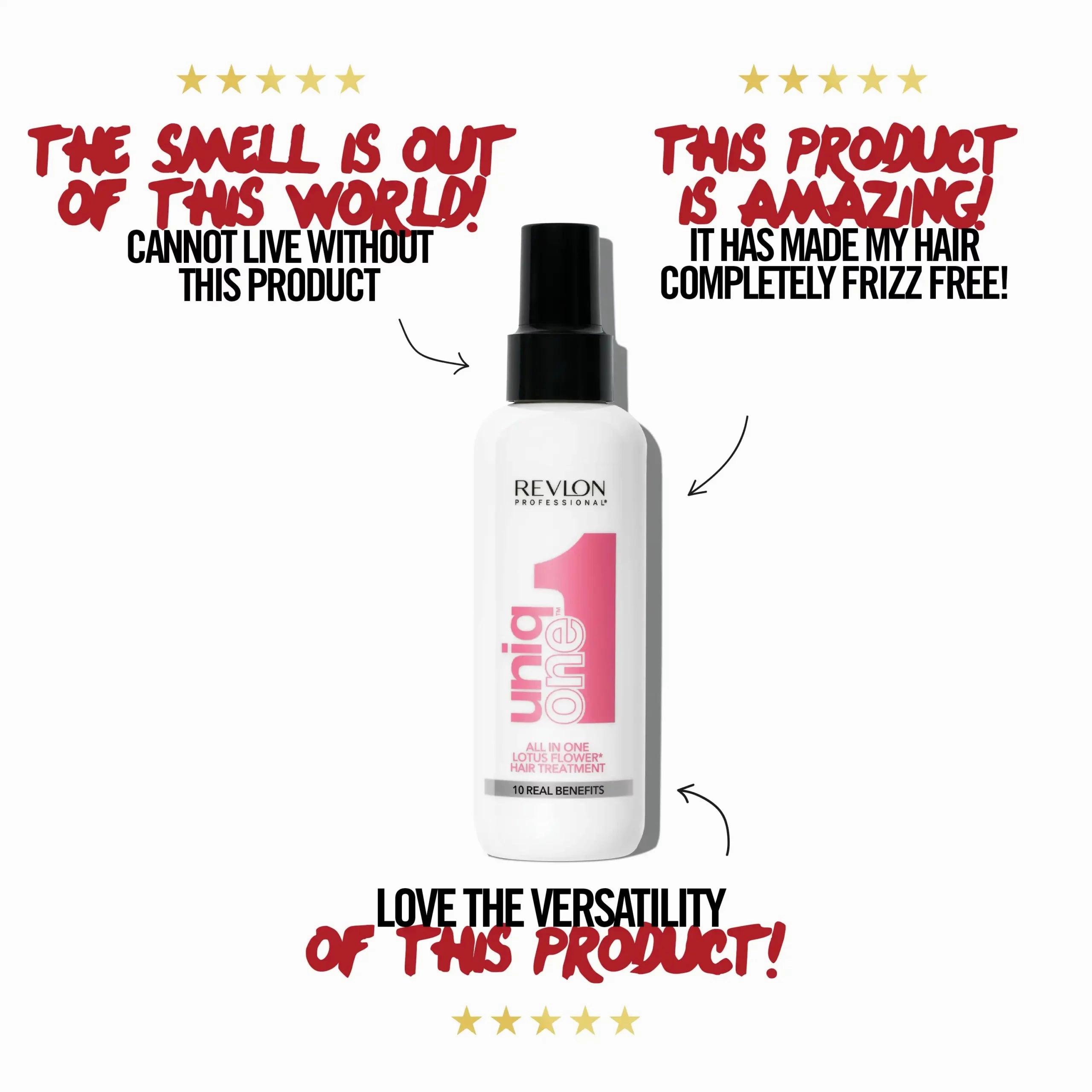 REVLON UNIQONE?All In One Leave-In Hair Treatment Lotus Flower Fragrance