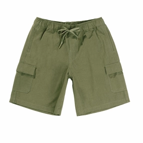 Rhythm Cargo Jam Shorts - Olive Sustainable Fashion Size-Inclusive
