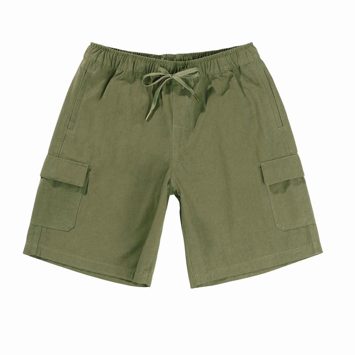 Rhythm Cargo Jam Shorts - Olive Sustainable Fashion Size-Inclusive