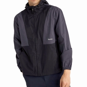 Rhythm Cascade Windbreaker Jacket - Black Balloons Boxes