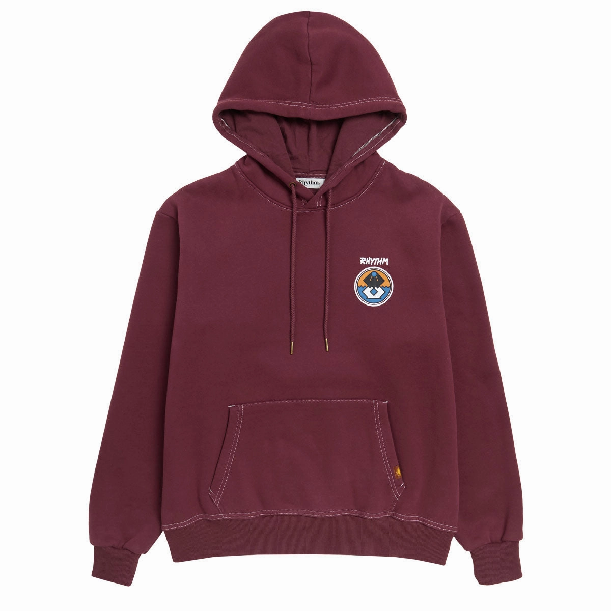Rhythm Channel Fleece Hoodie - Merlot Smartphones Fashion Guide