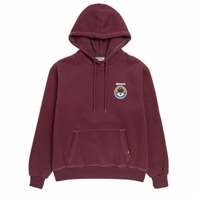 Rhythm Channel Fleece Hoodie - Merlot Smartphones Fashion Guide
