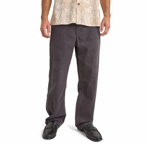 Rhythm Cord Trouser Pants - Charcoal Lunch Boxes Scissors