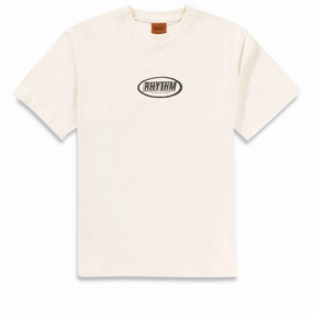 Rhythm Elliptic Printed Vintage T-Shirt - Ecru Product Care Footwear & Apparel