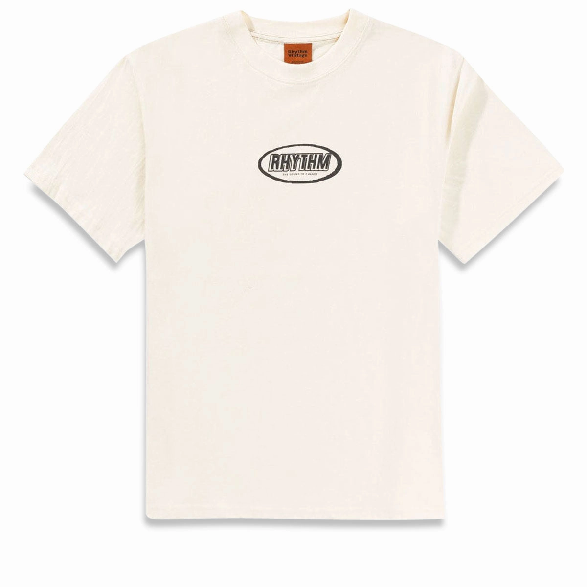 Rhythm Elliptic Printed Vintage T-Shirt - Ecru Product Care Footwear & Apparel