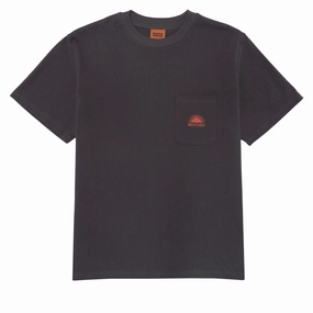 Rhythm Heavy Vintage Pocket Emblem T-Shirt - Charcoal Merchandise Stickers