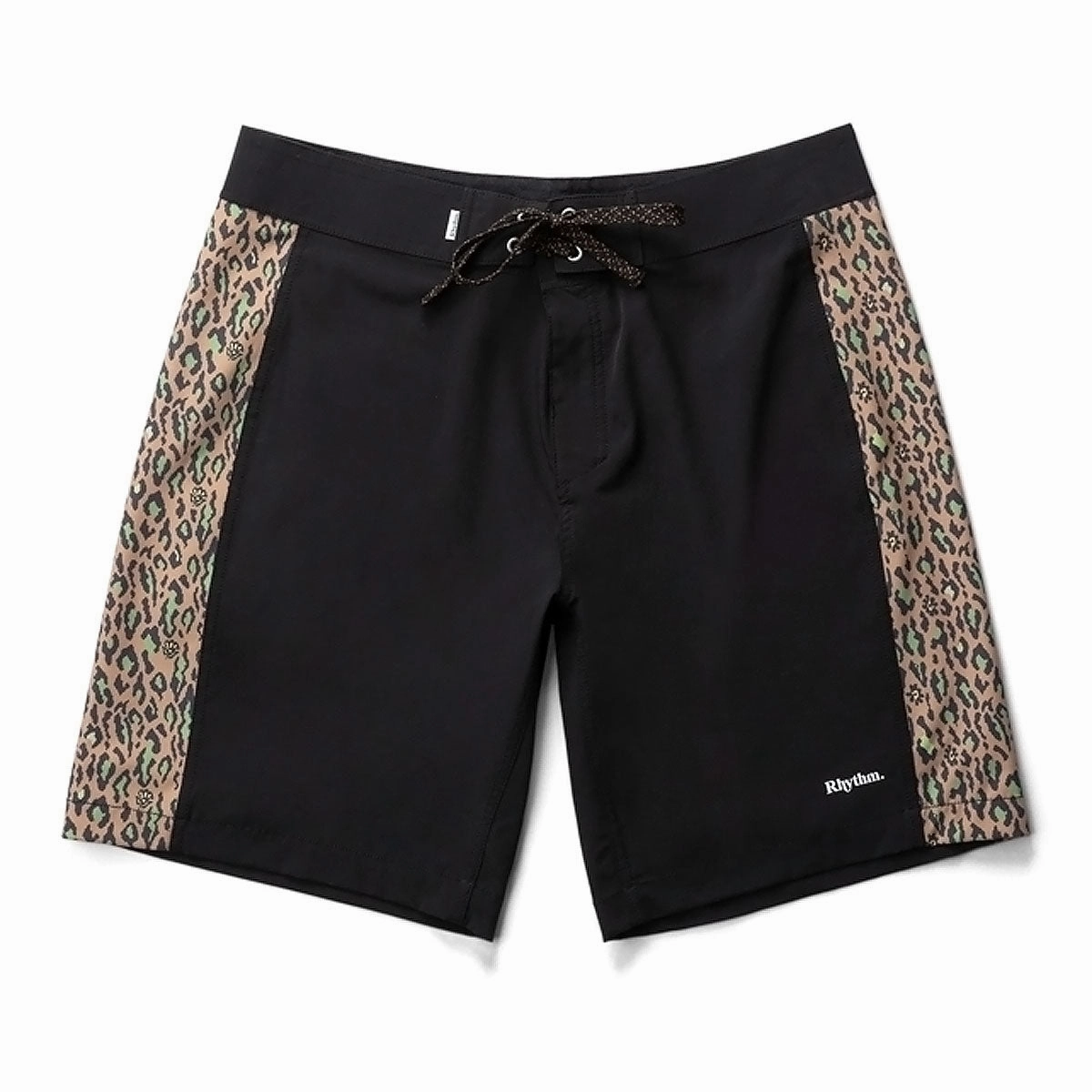 Rhythm Leo Panel Boardshorts - Black Flights Athletic Footwear