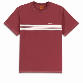Rhythm Vintage Panel T-Shirt - Merlot Entertainment Role-Playing Games