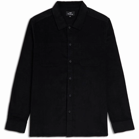 Ribbons CCS Long Sleeve Corduroy Shirt - Black Paper Products