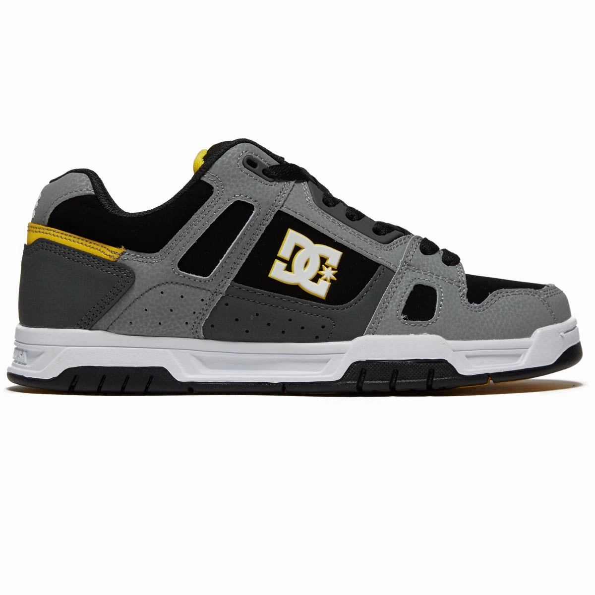 Ribbons DC Stag Shoes - Grey/Yellow Shop Now