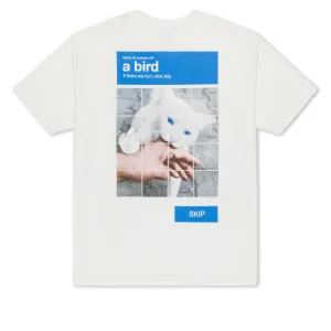 RIPNDIP A Bird T-Shirt - Bone Basketball Cards Razors