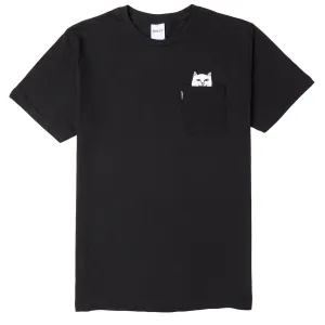 RIPNDIP Lord Nermal Pocket T-Shirt - Black Everyday Wear Hair Styling
